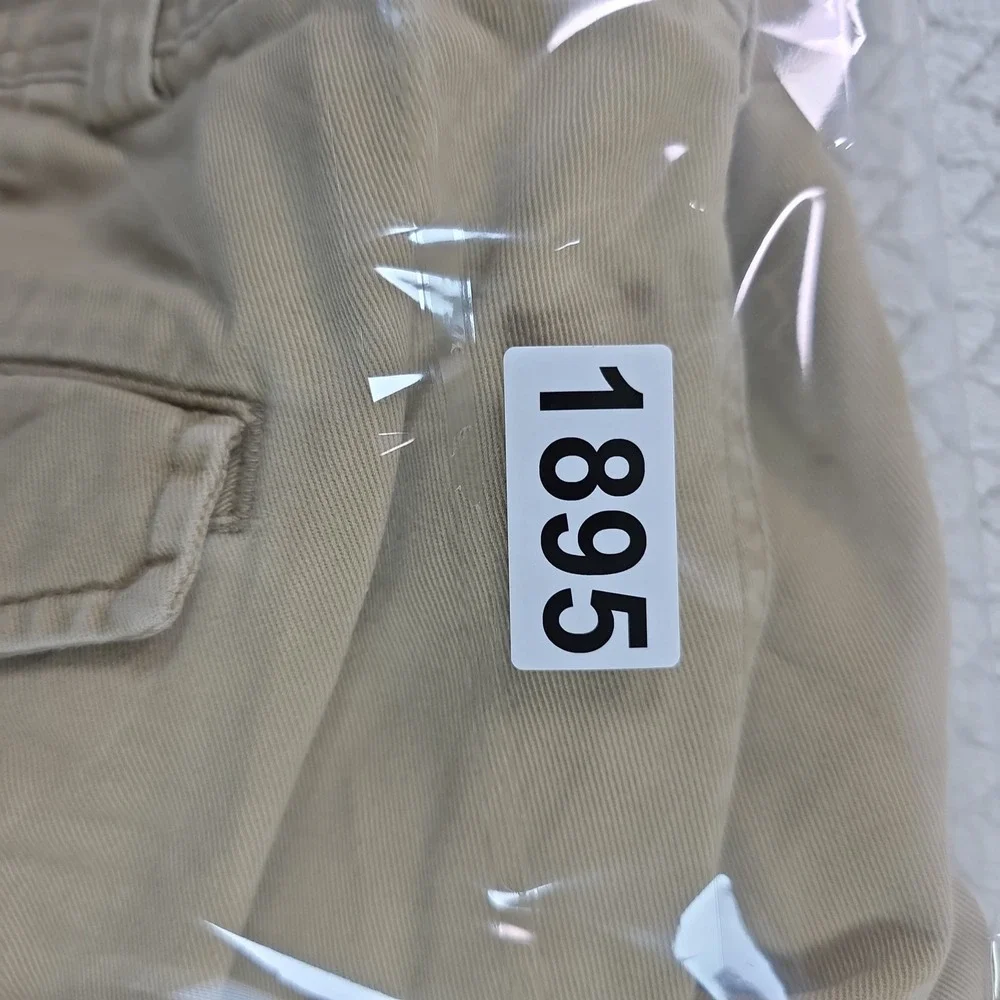 Polo Ralph Lauren Classic Polo 67 Chino Cargo Shorts Mens 40 Tan Khaki Cotton